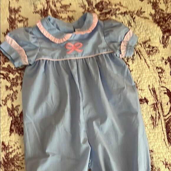 Stitchy Fish one piece pants - Picture 1 of 5